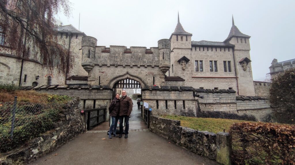 Entrada del Castillo de Lichtenstein