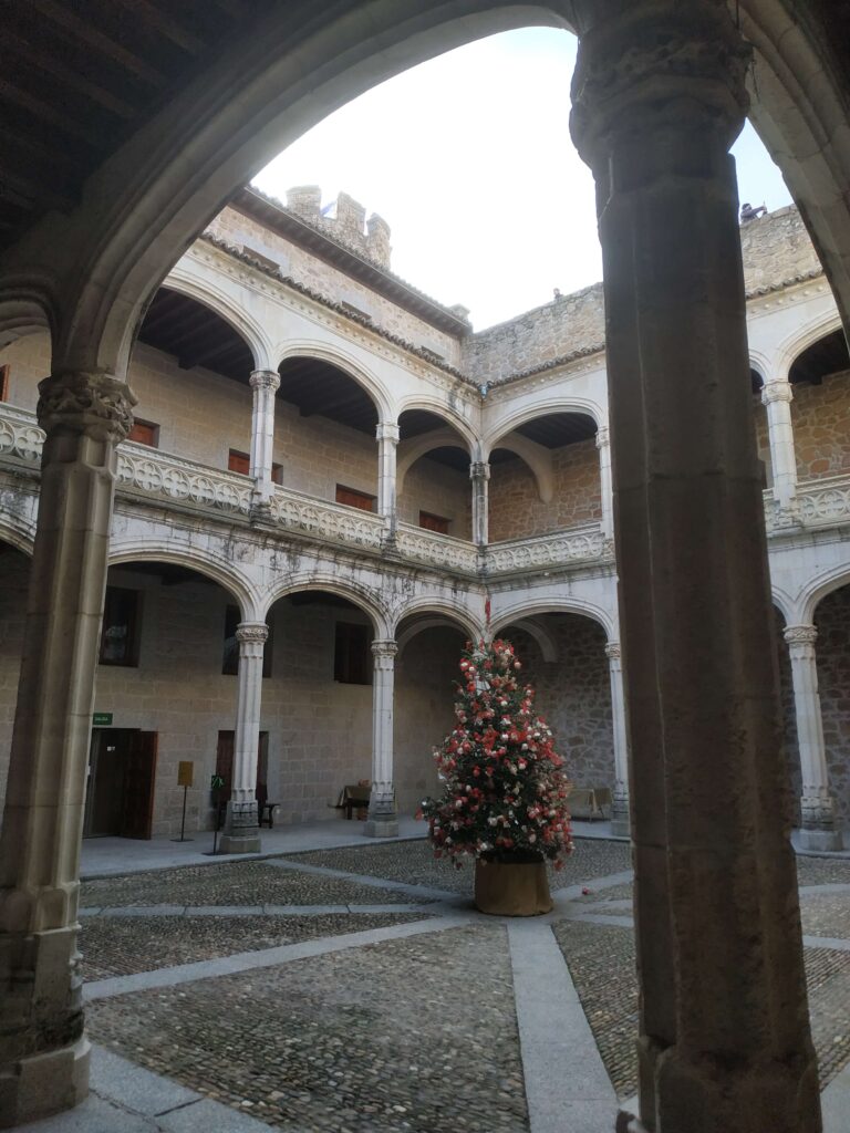 Patio Castillo de Manzanares