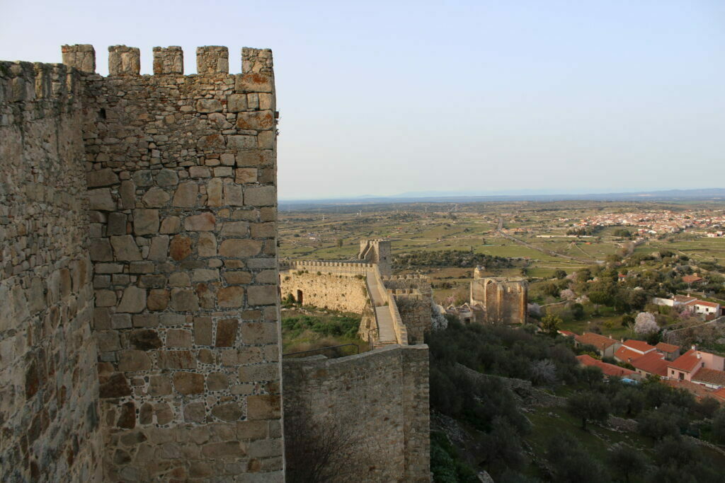 Murallas del castillo Trujillo
