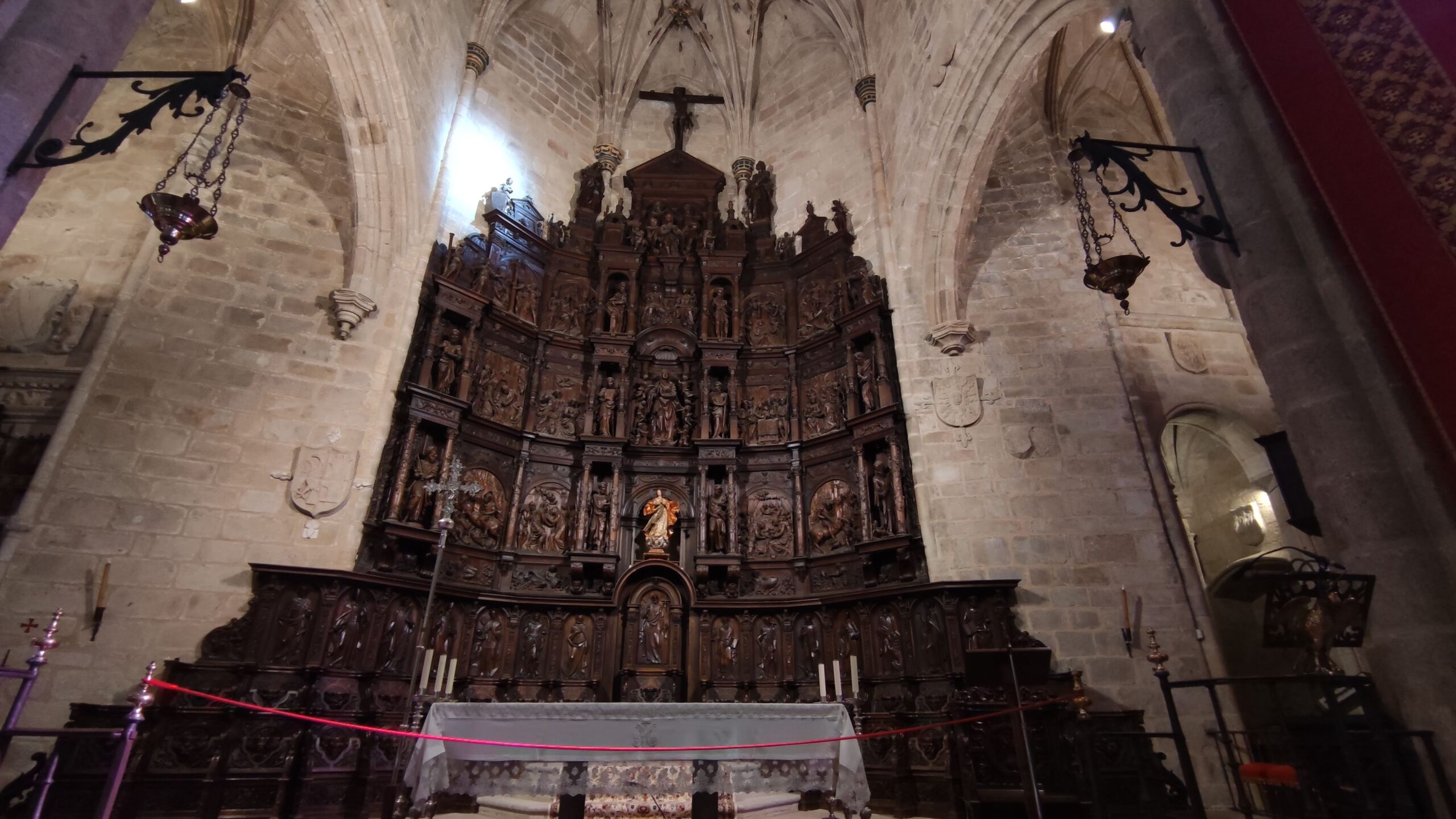 Retablo Mayor concatedral de Cáceres