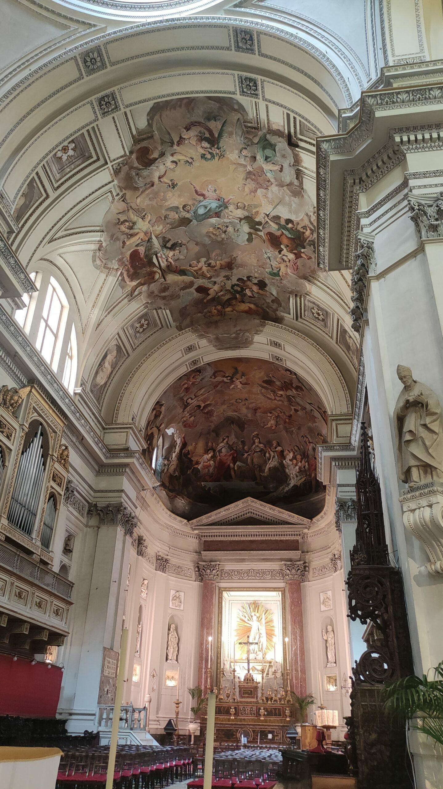 Interior catedral de Palermo