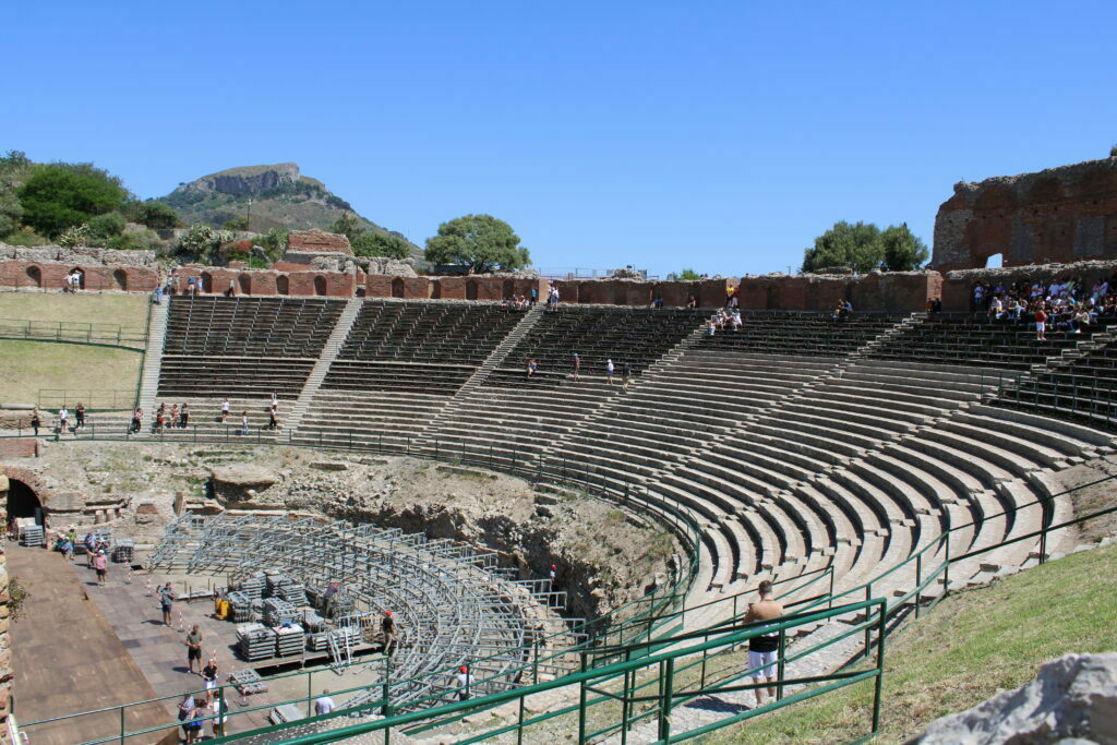 Gradas teatro de Taormina