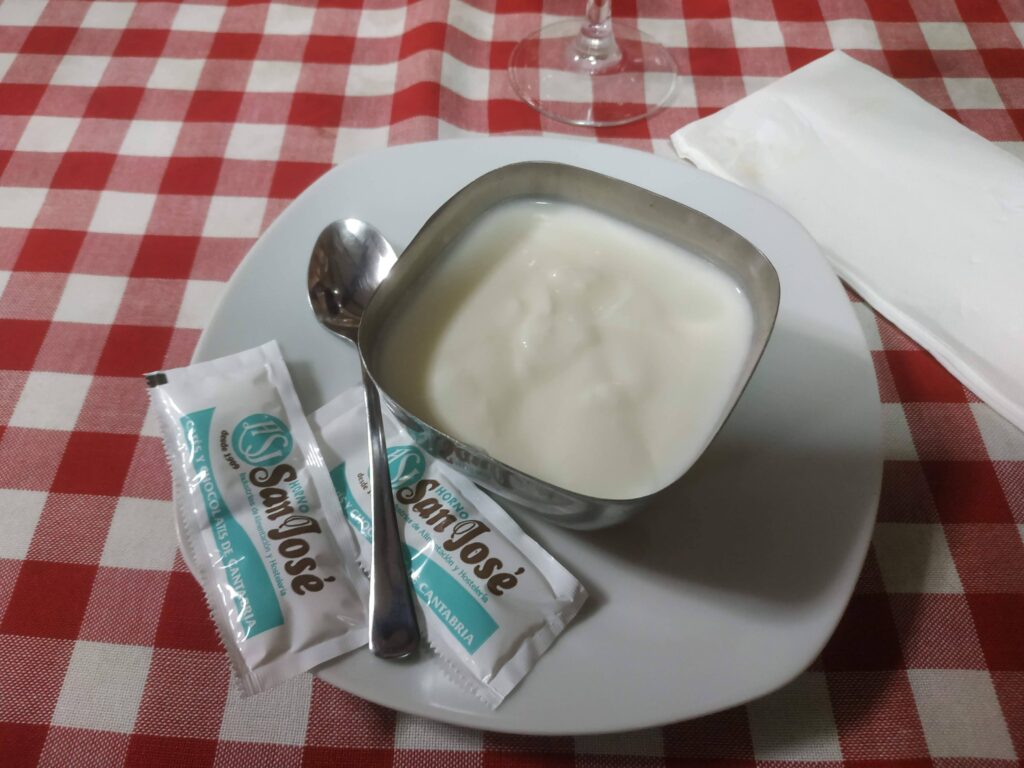 Yogur casero