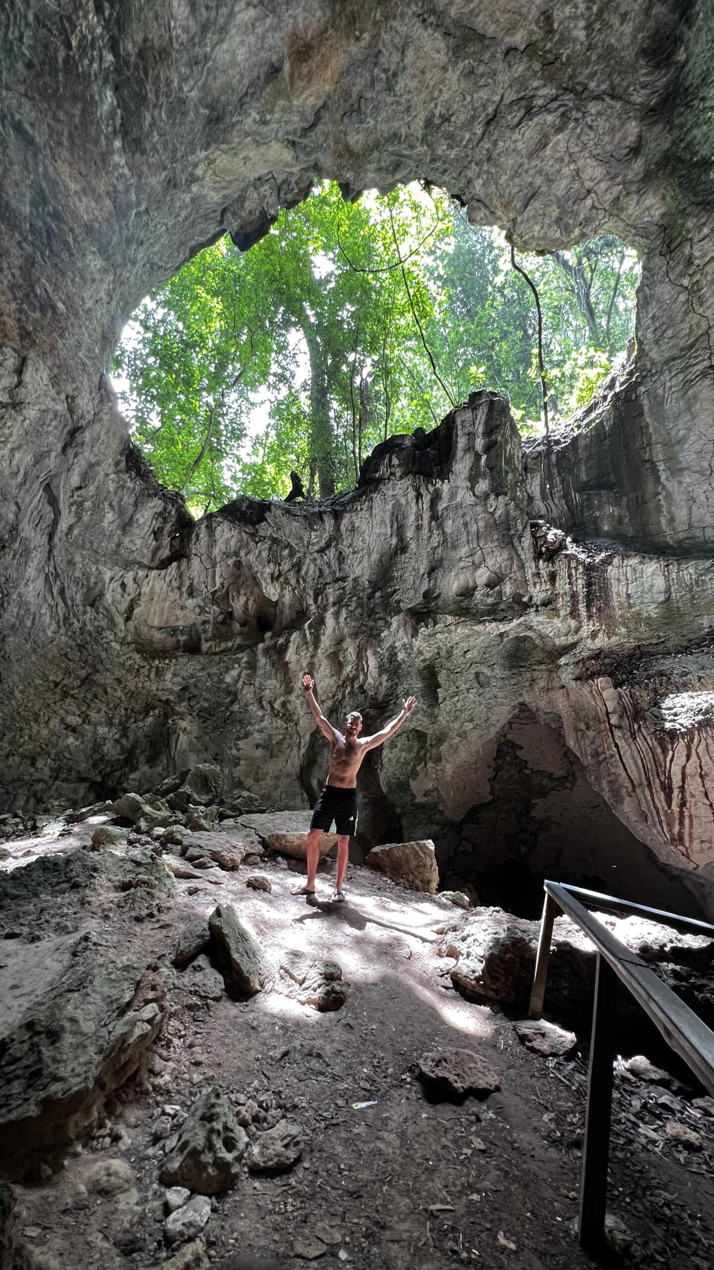 Cueva en Parque Nacional de los Haitises