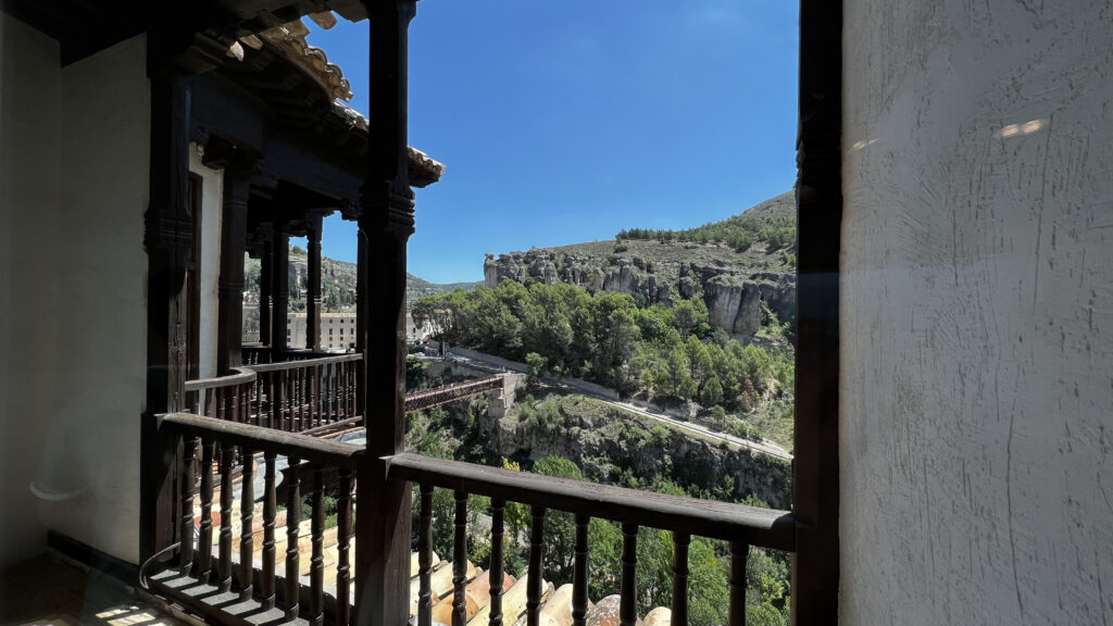 Vistas desde las Casas Colgadas de Cuenca