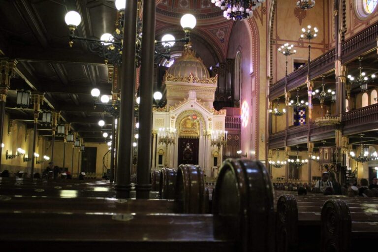 Interior Sinagoga de Budapest