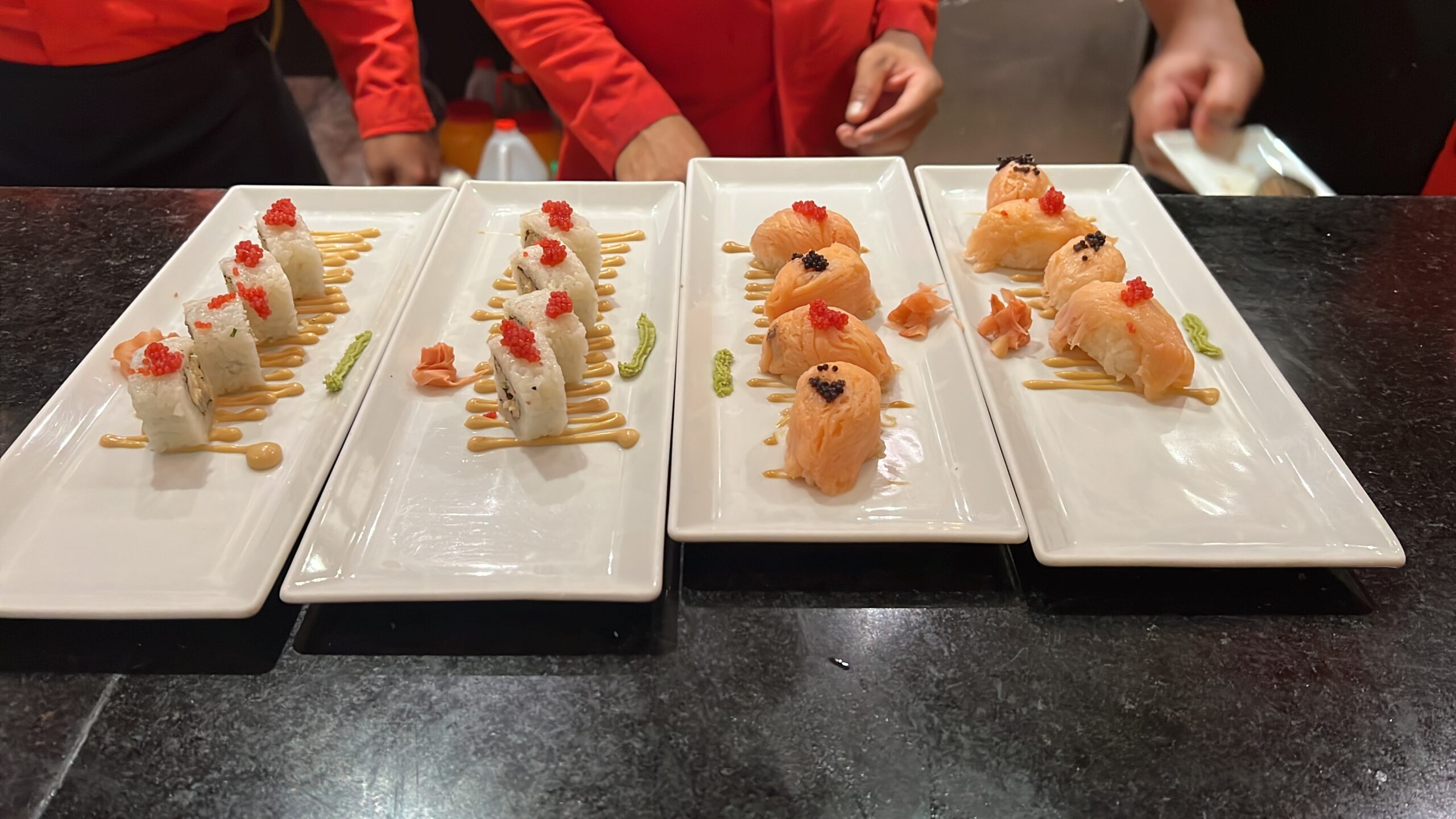 Platos de Sushi