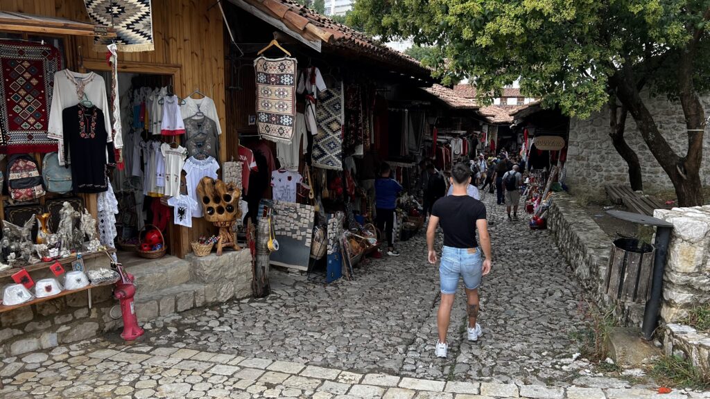 Bazar otomano de Krujë