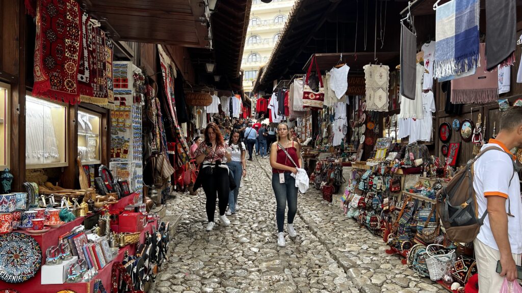 Bazar otomano de Krujë