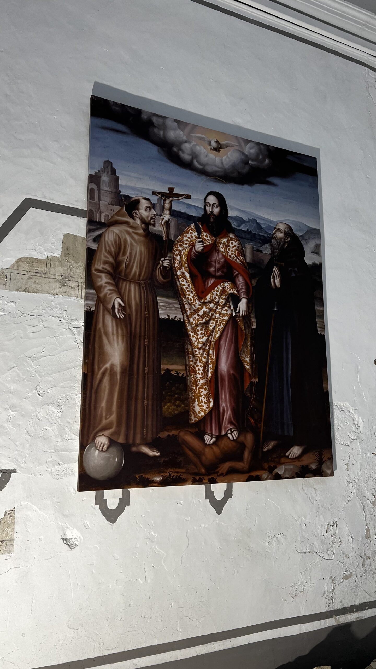 Réplica cuadro en la I iglesia del Monasterio de Sant Jeroni de Cotalba, Valencia
