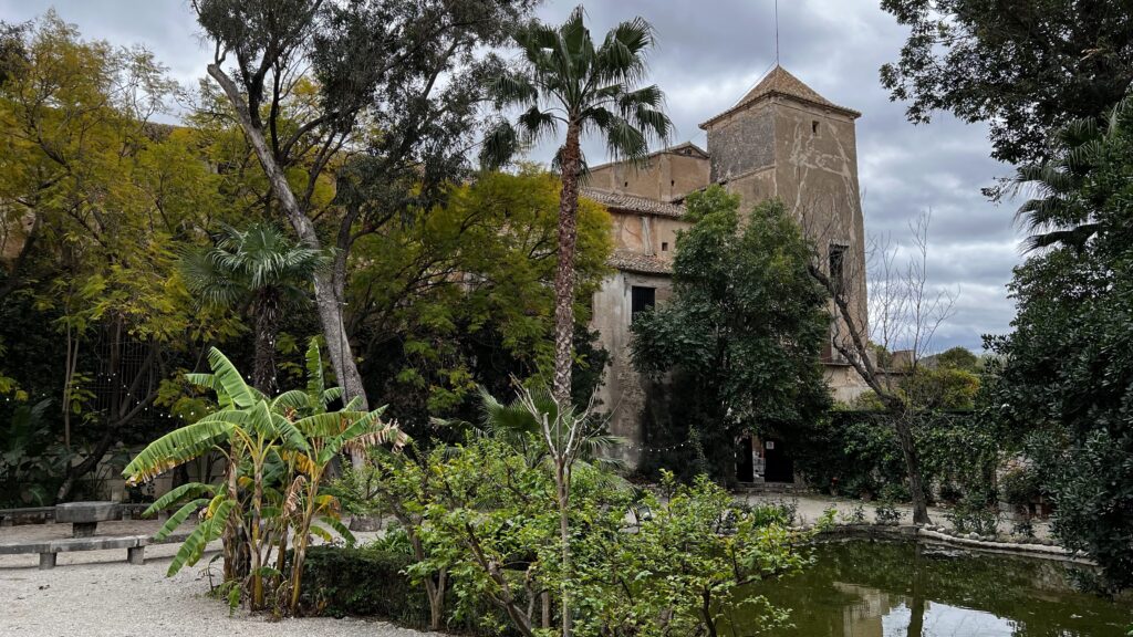 Jardín romántico, Monasterio de Sant Jeroni de Cotalba, Valencia