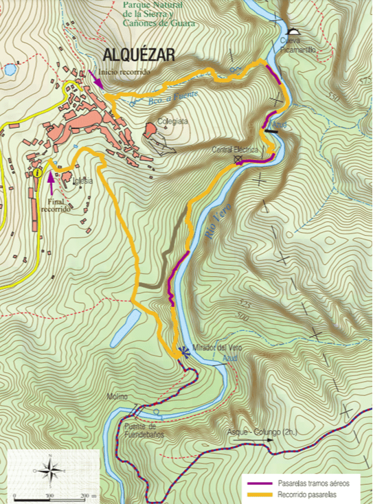 Mapa Pasarelas