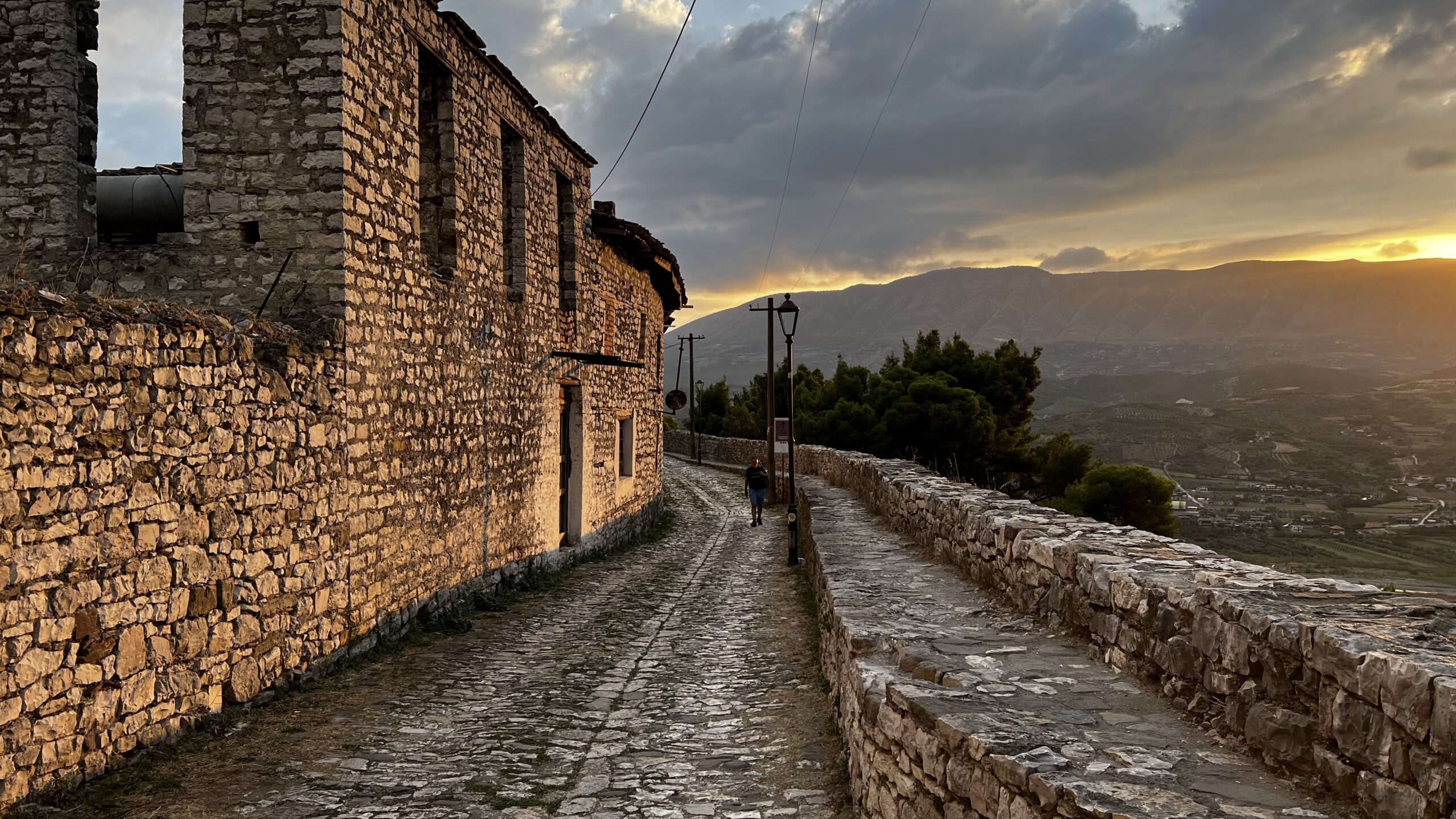 Atardecer en Berat, Albania