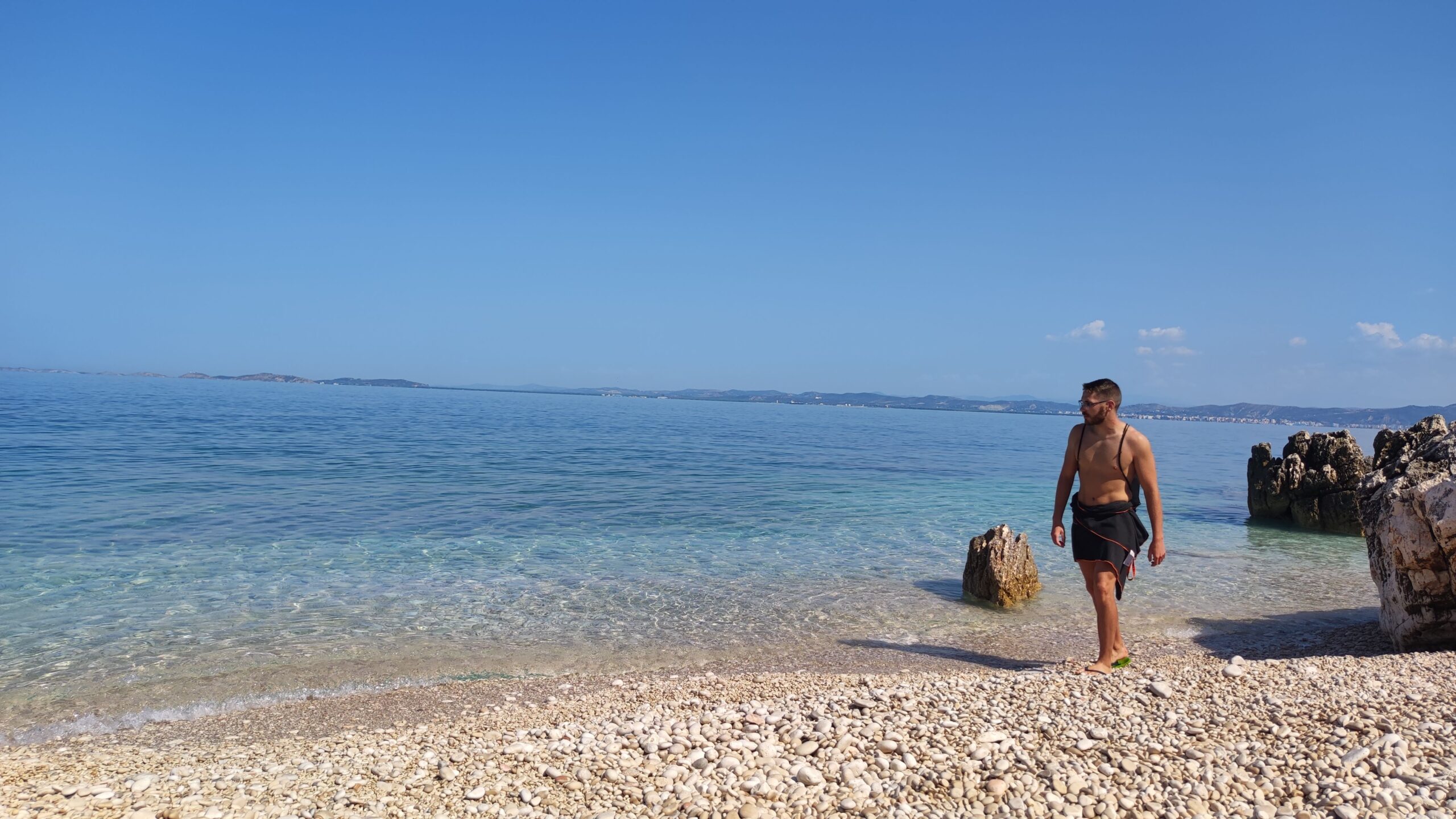 Cala en la Península de Karaburun, Vlorë