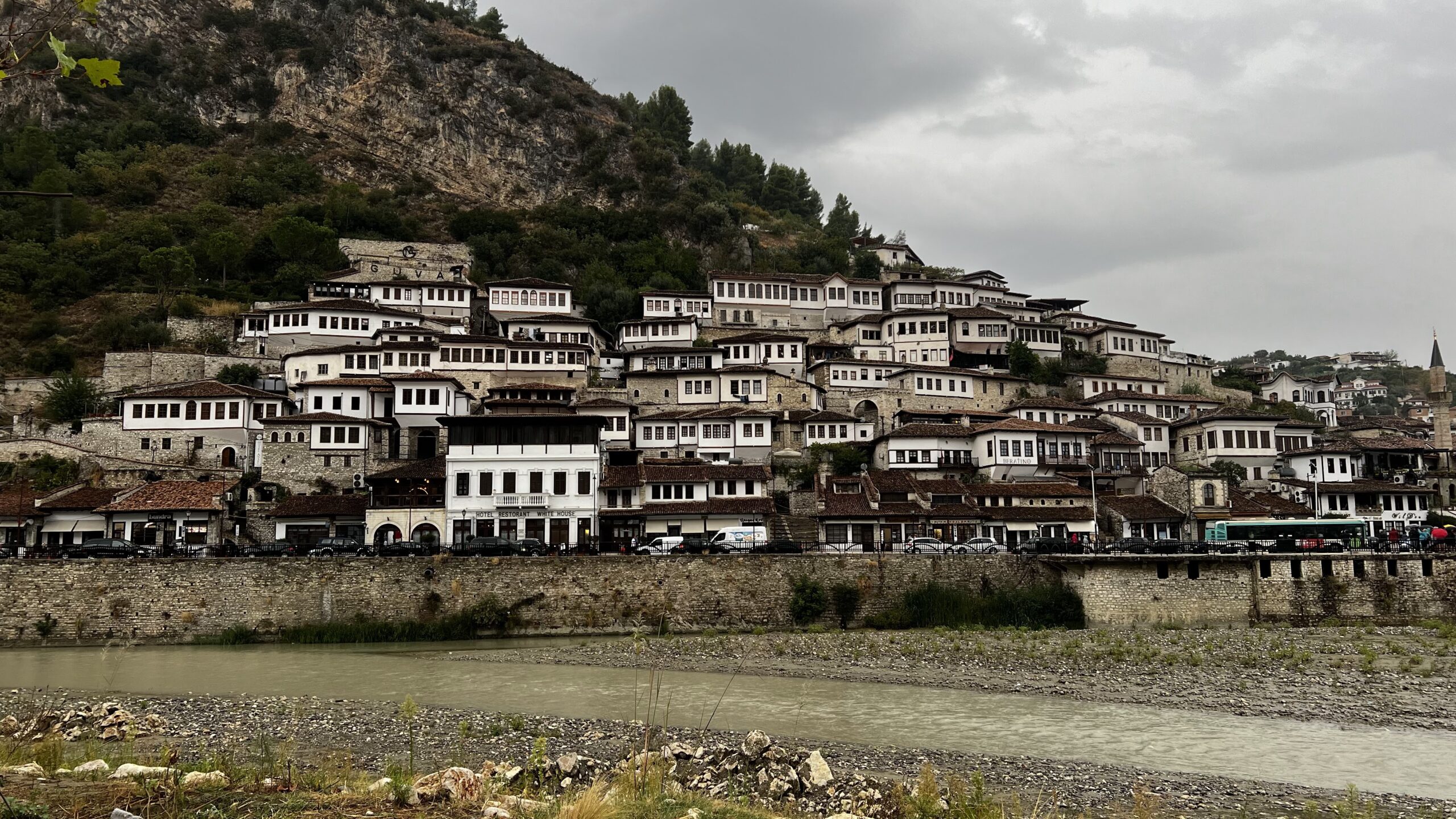 Barrio de Mangalem, Berat, Albania